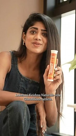 Gluta Spark Glutathione + Vitamin C Tablets | Skin Brightening | Lakshmi Krishna Naturals