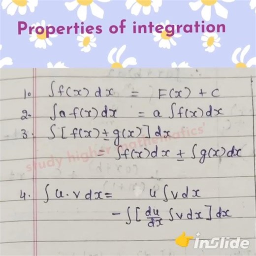 Formulas of integration, explained