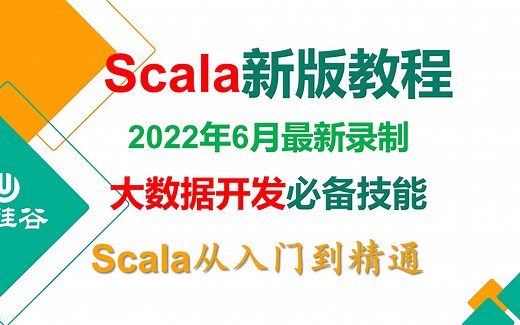 【2022版】Scala从入门到精通教程-通俗易懂-尚硅谷-Scala全套课程