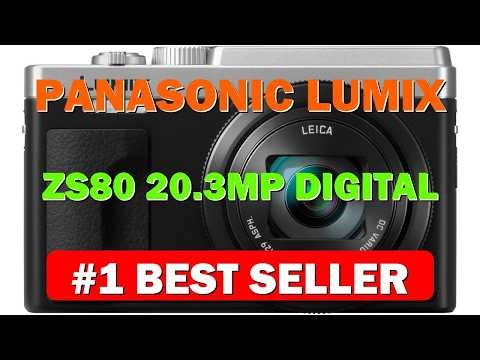 Panasonic LUMIX ZS80 20.3MP Digital Camera 30x 24 720mm Travel Zoom Lens 4K - B07NQDLDF4