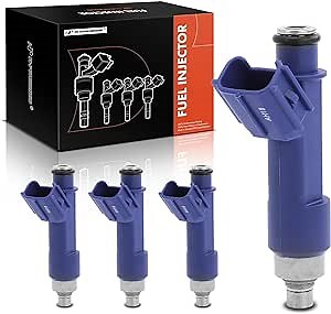 A-Premium Fuel Injector Replacement for Toyota Corolla 2005-2008 Matrix Pontiac Vibe, L4 1.8L, Set of 4