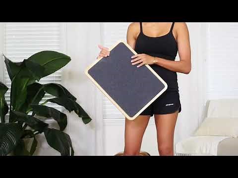 StrongTek wooden balance board features