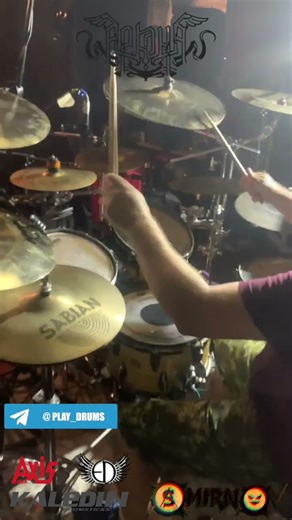 Recording drums for #Arkona #newalbum