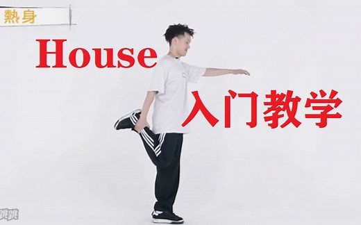 【舞蹈教学】House入门教学，非常适合在酒吧、聚会等场合与他人进行互动的社交舞蹈