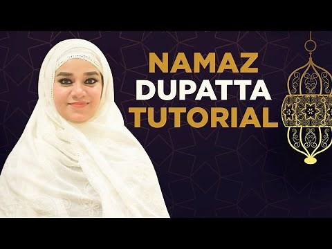 Namaz Dupatta Tutorial for Beginners | Without Undercap and Pins | Ramsha Sultan