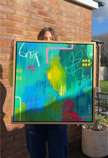 Day 16: Happy Abstract Art for Your Home