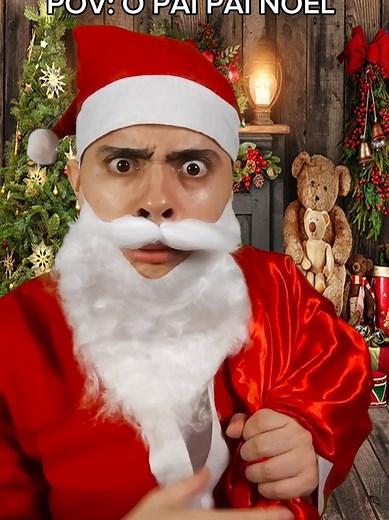 O PAI PAI NOEL 🎅🏻🎄 #asmrbrasil #pov #humor | asmr
