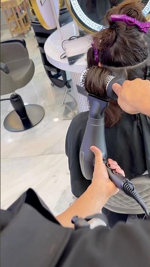 Perfect Blow dry after hair cut 💇‍♀️ | Blow dryer 💕 #blowdry #blowdrys #yolissahair #reels #hair