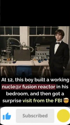 12-Year-Old Builds Working Nuclear Fusion Reactor in His Bedroom... Then the FBI Showed Up 😱