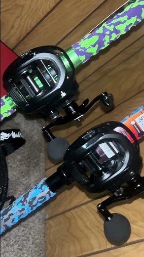 🔥Piscifun AlinoX 400 Baitcasting Reel With Bait Clicker with Smash & Joker/Panther MadKatz Combo🔥