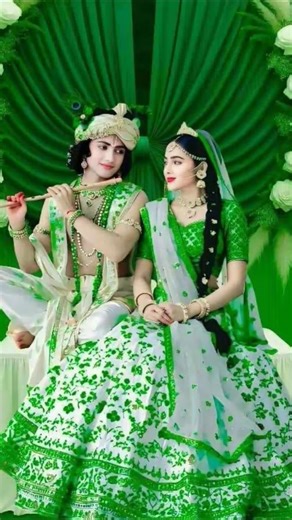 Radha Krishna love status beautiful bhakti video 🙏