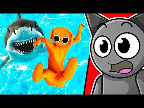 Sprunki vs 1,000,000 Feet Fall!