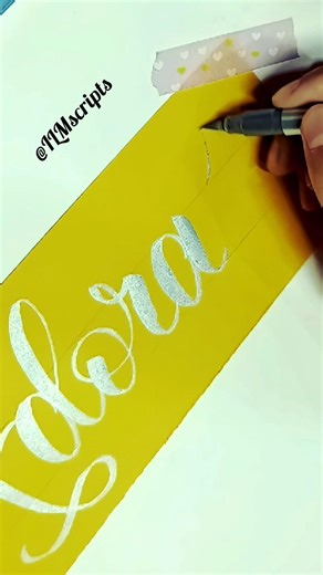 Adorable🌟 #calligraphy #handlettering #shorts #viral #viralvideo #viralshorts #shortsfeed #adorable