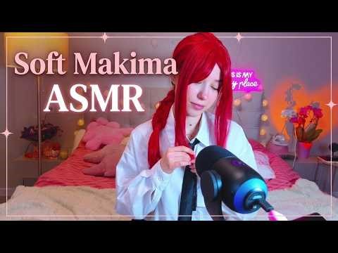 Makima ASMR | Calm Whispers, Shirt Sounds, Tie Touches & Deep Relaxation