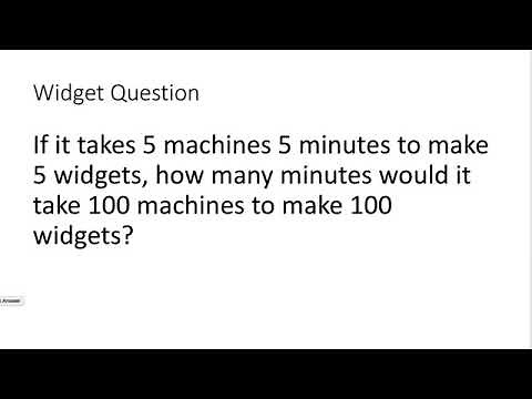 Cognitive Reflection Test