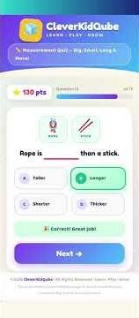 Measurement Quiz #learning #game #quiz