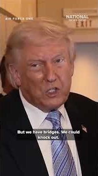 Trump and NYT, BBC reporters have heated exchange