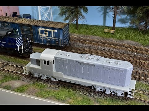 The Making of SRY GP9 #122 Part 1: Summary.