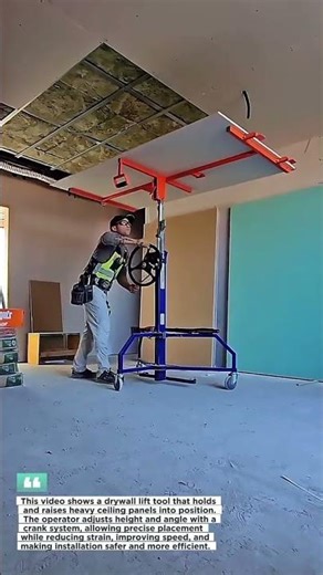 Game Changing Drywall Lift Tool Speeds Installation