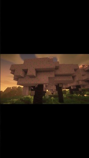 These new leaves texture pack for Minecraft is way better than Vanilla leaves #shorts