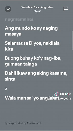 "Wala Man Sa'yo ang Lahat" - Myrus #imy #opm #fullsong #music #lyrics...