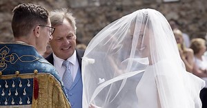 Así fue la boda de la sobrina de Isabel II, lady Tatiana Mountbatten
