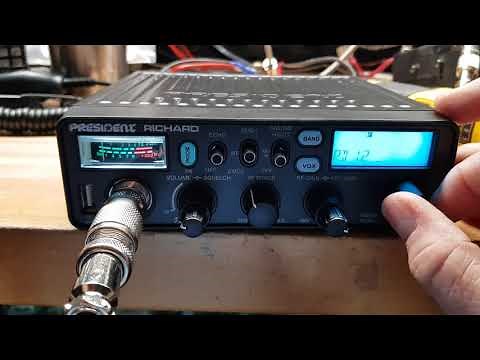 President Richard Radio losing CB channels