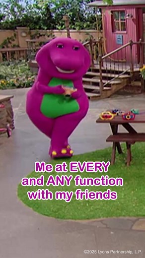Time for a photo - say DINO-MITE! 🦖📸 . . . . BARNEY AND THE BACKYARD GANG and BARNEY & FRIENDS were originally Developed by Sheryl Leach, Kathy Parker and Dennis DeShazer