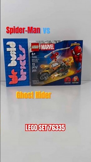 LEGO Marvel Spider-Man vs Ghost Rider Motorcycle Build & Review | Budget Set 🔥