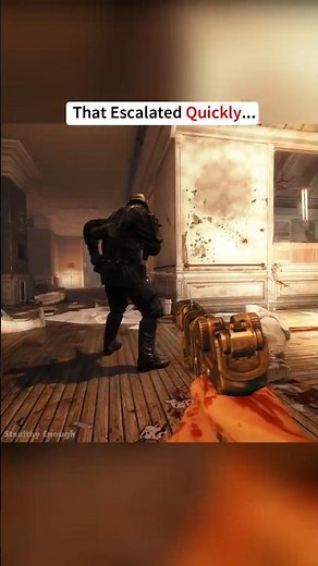 Wolfenstein The New Order Gameplay - That Escalated Quickly