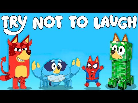 BLUEY - TRY NOT TO LAUGH - LAUGH BOOST ON🤣 [YTP] parody