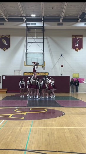 Middle School Cheer Performance Highlights