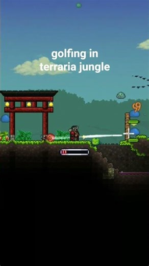 golfing in terraria jungle