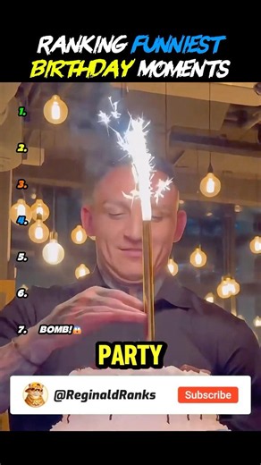 RANKING Funniest Birthday Fails 🎂😂 #shorts #funny #fails