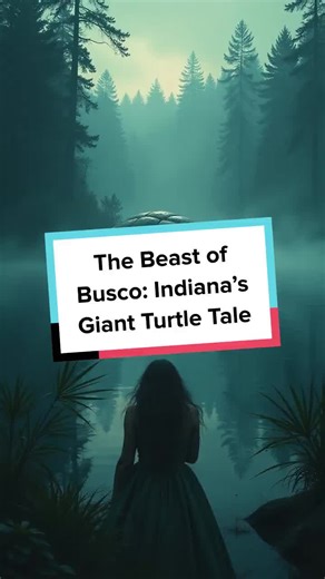 Dive into the legend of the Beast of Busco, Indiana’s mysterious giant turtle that haunted Fulk Lake. #UrbanLegend #Indiana #Cryptid #Folklore #Mystery #BeastOfBusco