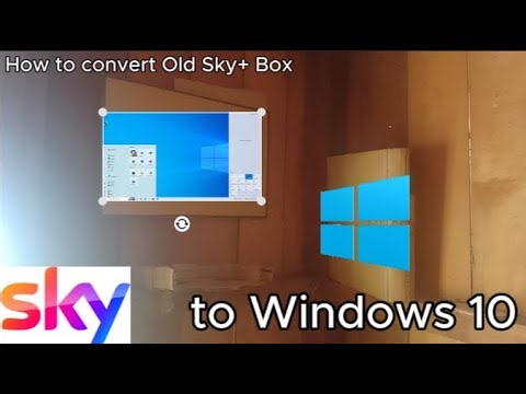 How to convert Old Sky+ HD Box to Windows 10 (New 2026)