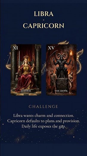 Libra and Capricorn Love Compatibility · Tarot Reading