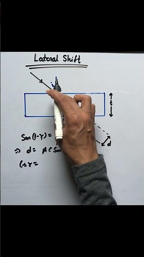 Lateral Shift of Light Class 12 #physics #class12 #jeemains #neet #ncert