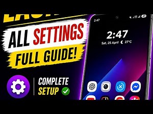 Smart Launcher All Settings 😳 | Phone Look Change! Full Setup Guide 2026 🔥