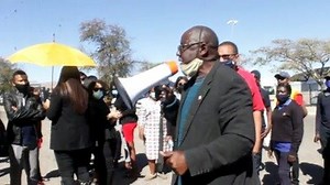 13K views · 296 reactions | Protestors marched to the Namibia Civil Aviation Authority (NCAA) where they voiced their grievances with the management of the Authority that has been accused of presiding over unfair salary grades, lack of transparency, and questionable tenders, among others. | Confidente | Facebook
