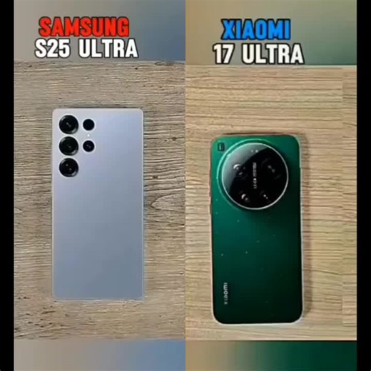 Samsung Galaxy S25 Ultra vs Xiaomi 17 Ultra Battery Comparison