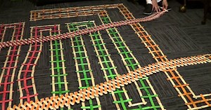 If Dominoes Fall, then Stick Bombs Explode. Here’s 13,654 of Them