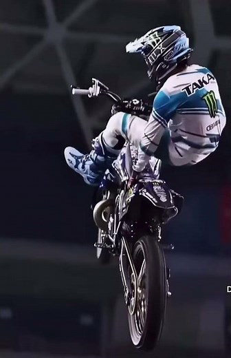 Insane dirt bike jump stunts! 😳 #motocross