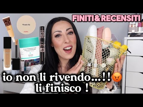 IO I PRODOTTI NON LI RIVENDO SU VINTED !!!!! LI FINISCO 😎FINITI E RECENSITI EMPTIES MAKE UP PRODUCTS