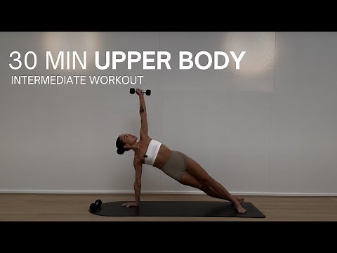 30 MINUTE WEIGHTED UPPER BODY PILATES WORKOUT | At Home Pilates Workout | Pilates Arms