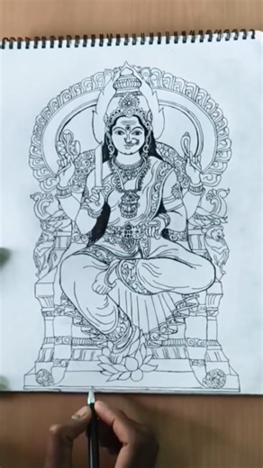 Durga Maa Drawing ❤️ #shorts #durgamaa #durgapuja #navratri #art #drawing