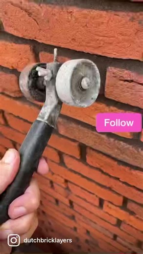 Close-Up Bricklaying Work: A Detailed Look at Pointer Techniques