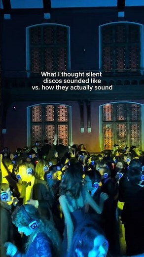 What silent discos actually sound like 🎶