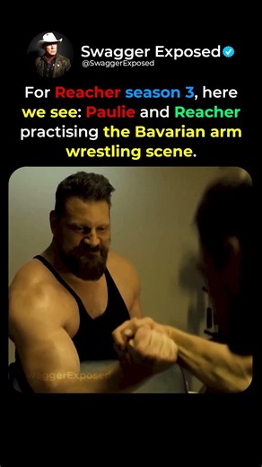 Behind the Scenes: Reacher Season 3 Bavarian Arm Wrestling 💪😂