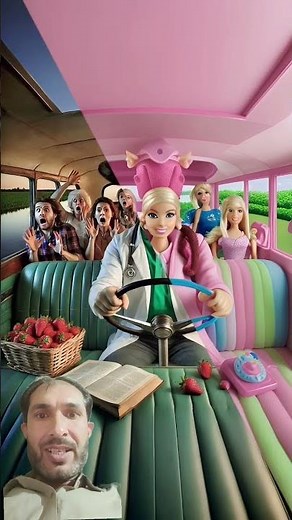 Cow drive a bus 🚌#cartoon #shorts #youtubeshorts #cow #funny